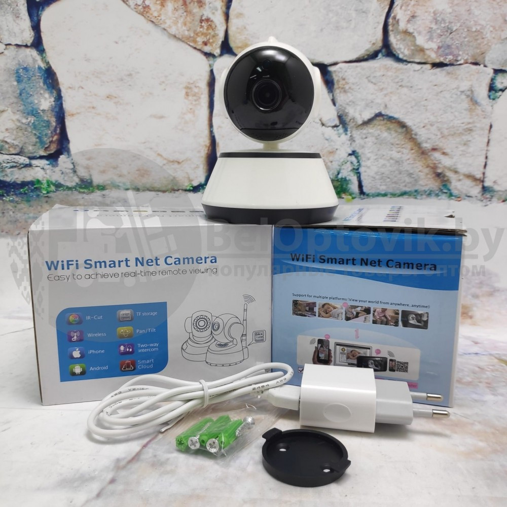 Беспроводная поворотная Wi-Fi камера видеонаблюдения Wifi Smart Net Camera модель CESH20WH - фото 2 - id-p142599929