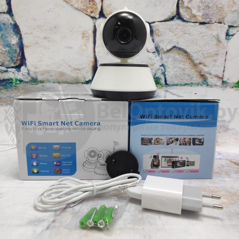 Беспроводная поворотная Wi-Fi камера видеонаблюдения Wifi Smart Net Camera модель CESH20WH - фото 6 - id-p142599929