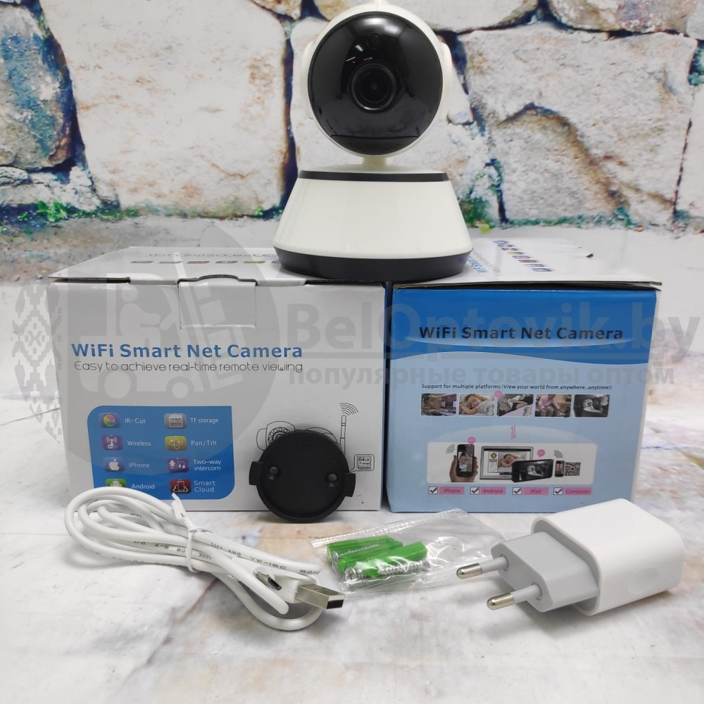 Беспроводная поворотная Wi-Fi камера видеонаблюдения Wifi Smart Net Camera модель CESH20WH - фото 7 - id-p142599929