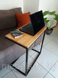 Придиванный компьютерный столик "Лофт Супер №11" - фото 1 - id-p142600808
