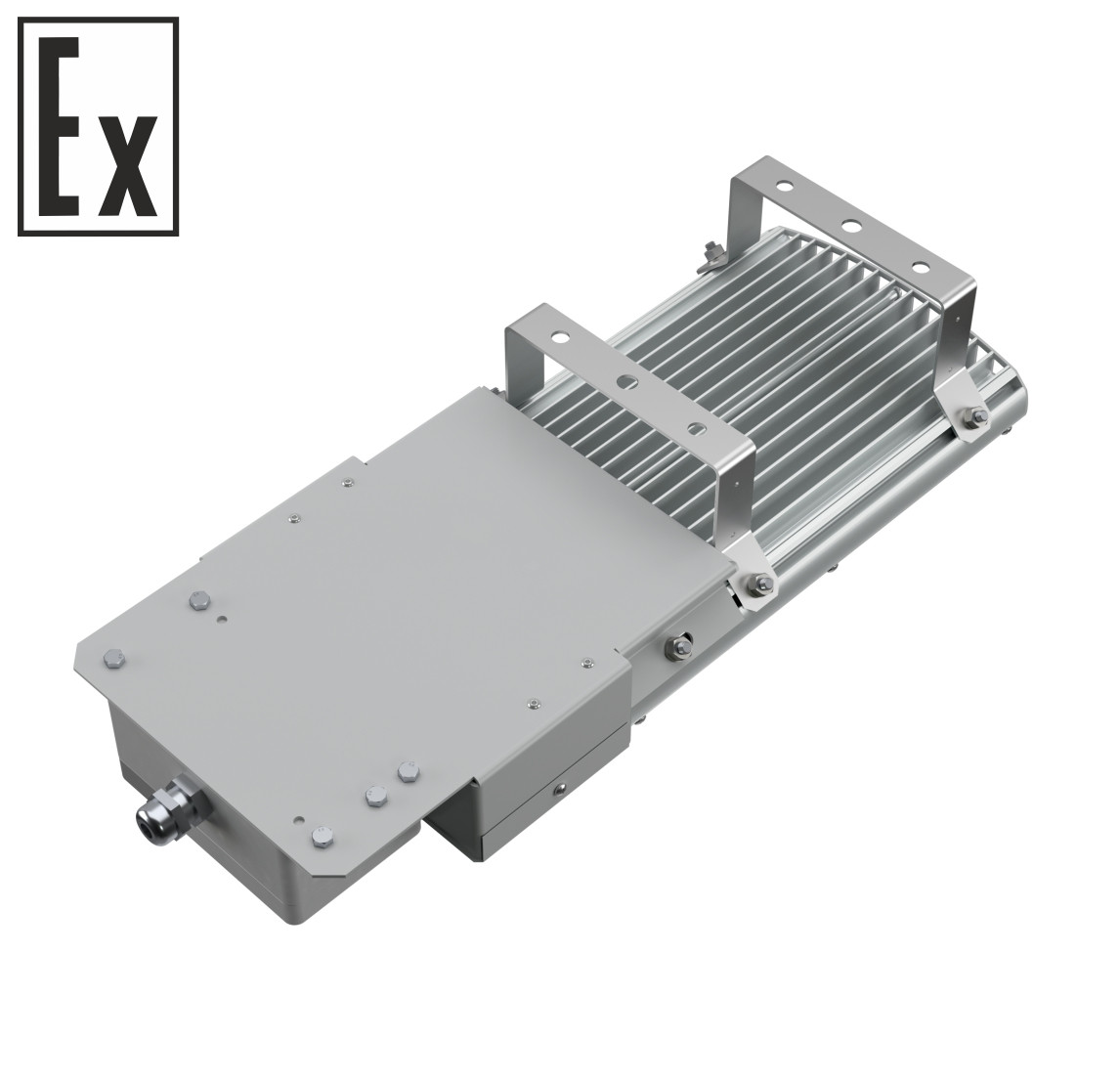 Взрывозащищенный светодиодный светильник LSE-80-8000-XXX 1ExebmbIIBT5 / ExtbIIICT155°С IP66, 80 Вт, 8800 Лм - фото 2 - id-p61682733