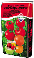 Торфяной субстрат для помидоров и перцев Durpeta, 20 л., фото 1