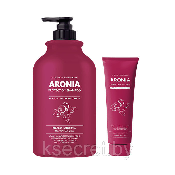 Pedison Шампунь для волос АРОНИЯ Institute-beaut Aronia Color Protection Shampoo, 100 мл - фото 3 - id-p142606654
