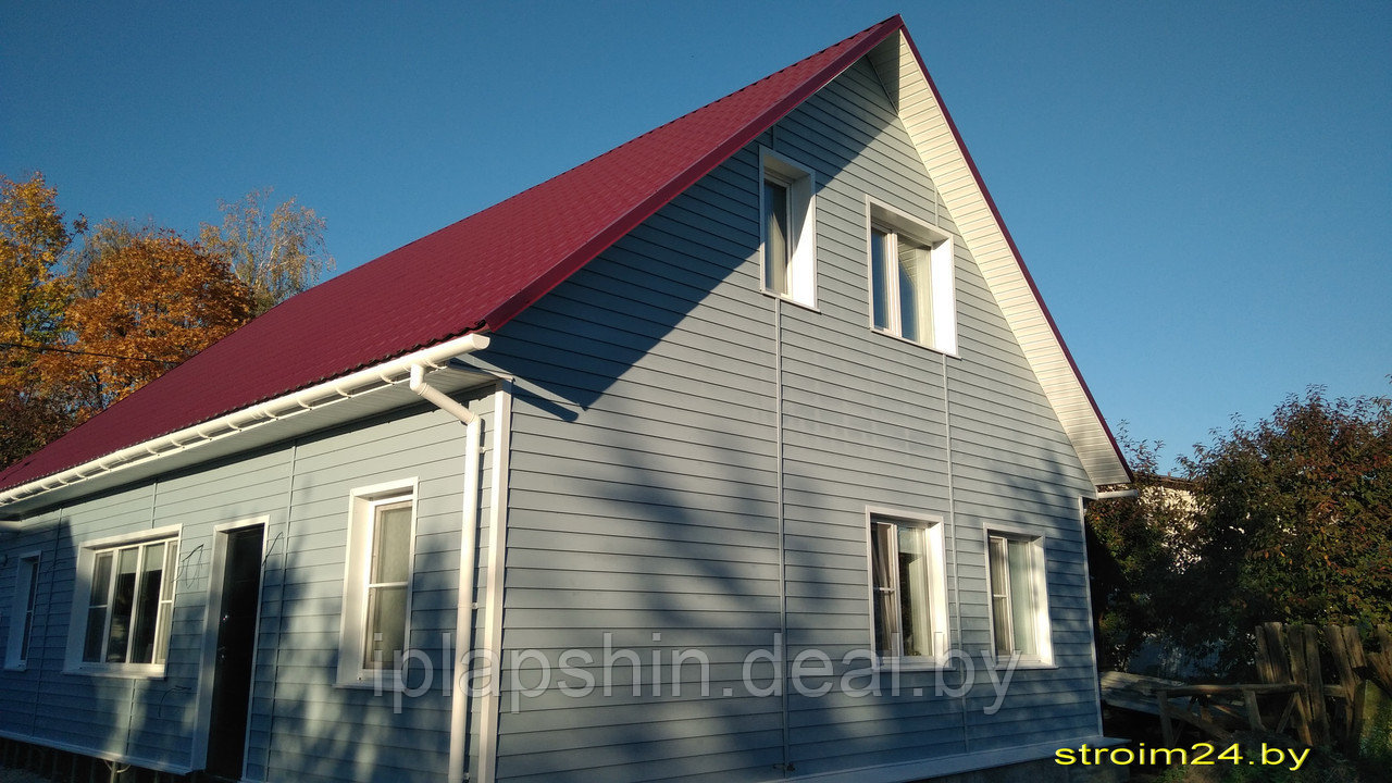 Обшивка сайдингом фронтонов крыши в Гомеле - фото 3 - id-p142606614