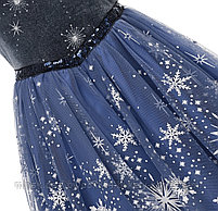 Платье Снежной королевы или Эльзы (синее №16), фото 4