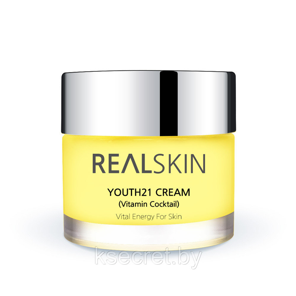 REALSKIN Крем для лица Youth 21 Cream (Vitamin cocktail), 50 гр - фото 1 - id-p142608371
