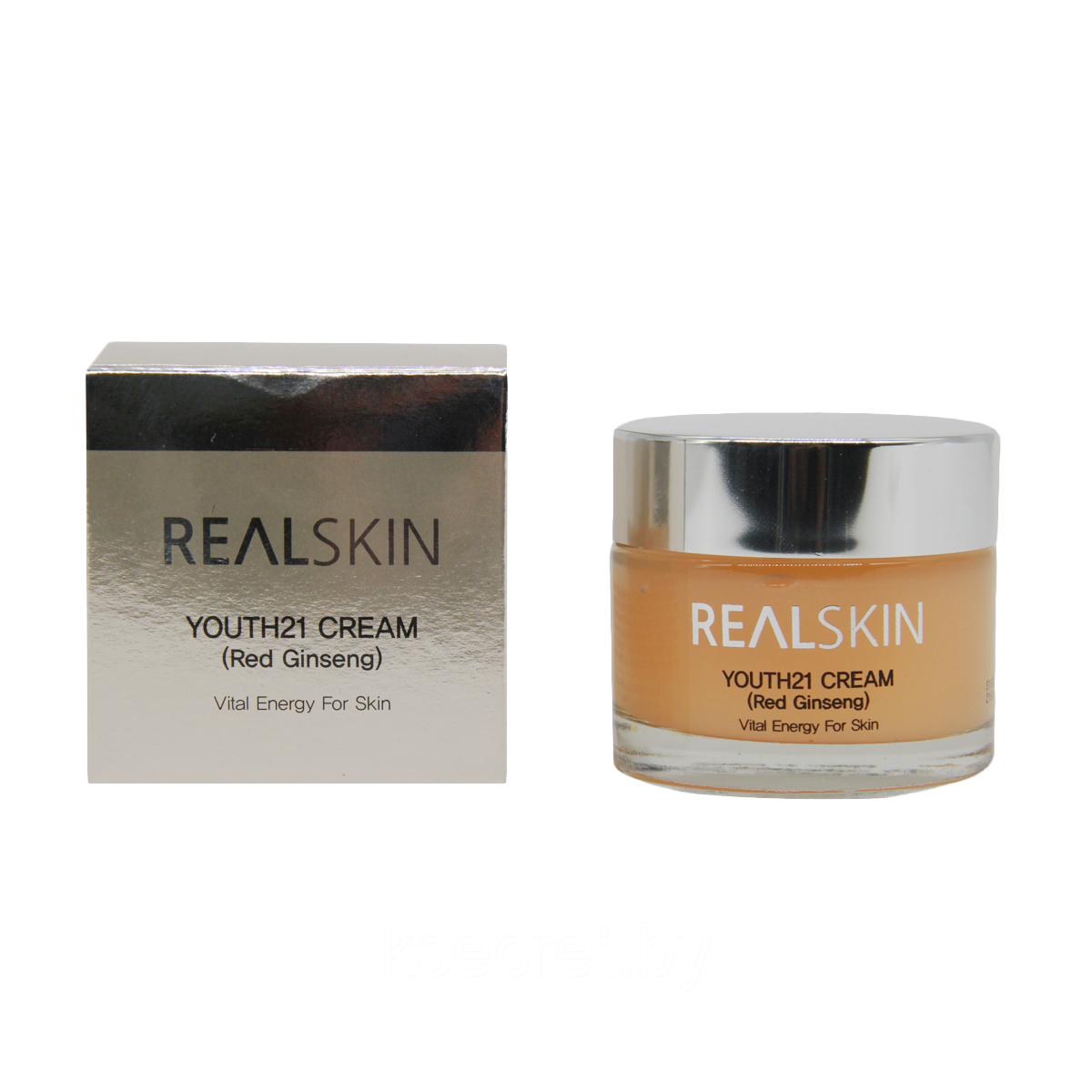 [REALSKIN] Крем для лица Youth 21 Cream (Red ginseng), 50 гр - фото 3 - id-p142608384