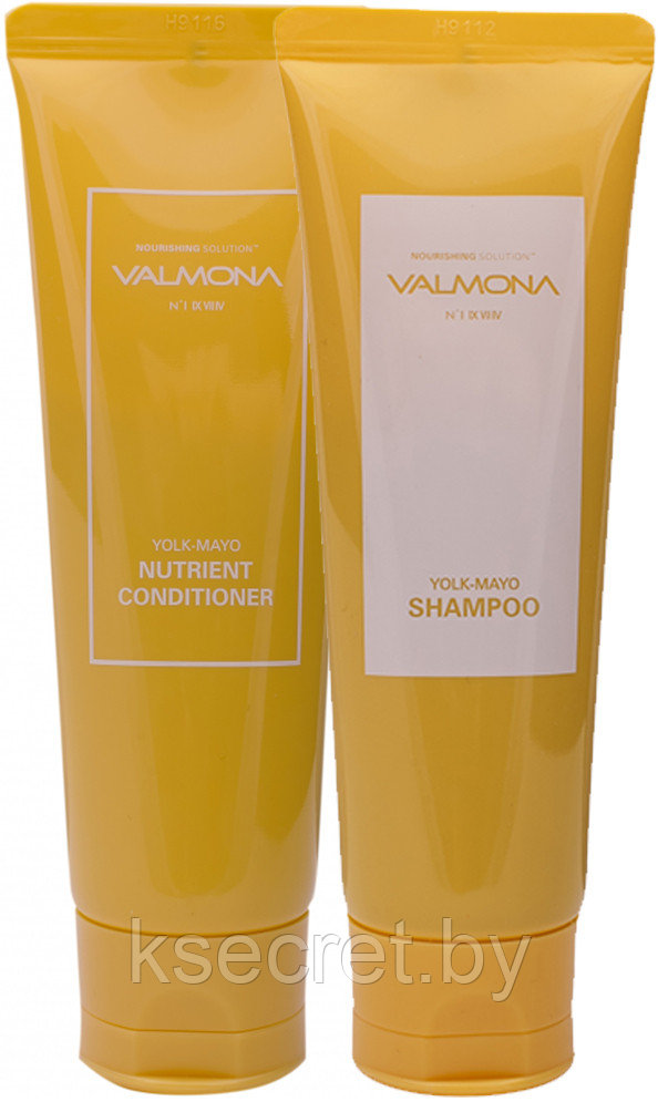 VALMONA Шампунь для волос ПИТАНИЕ Nourishing Solution Yolk-Mayo Shampoo, 100 мл - фото 2 - id-p142612483