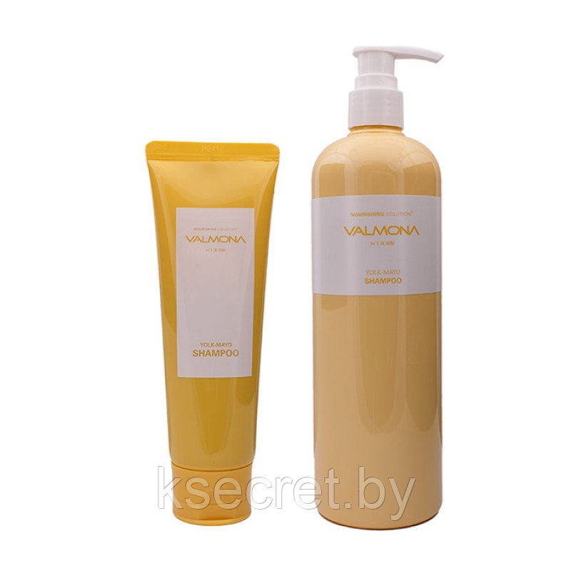 VALMONA Шампунь для волос ПИТАНИЕ Nourishing Solution Yolk-Mayo Shampoo, 100 мл - фото 3 - id-p142612483