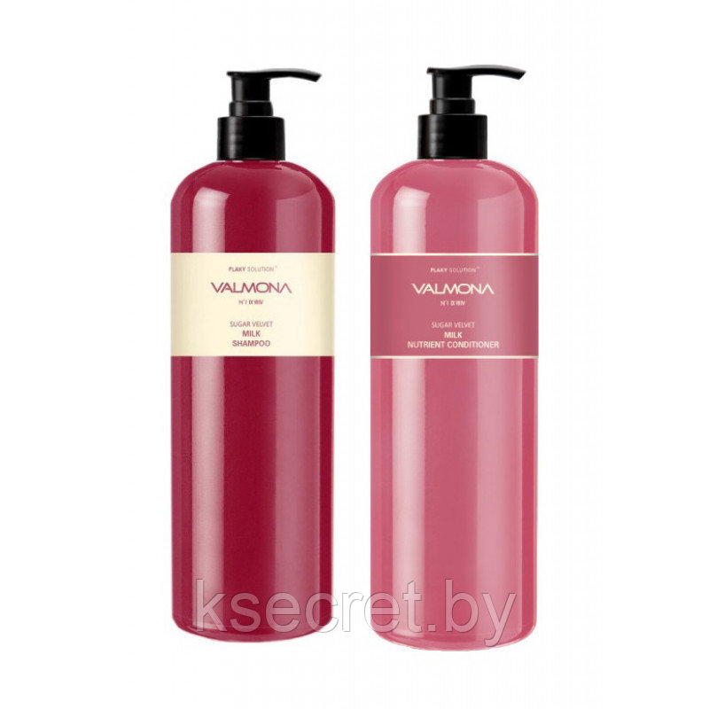 [VALMONA] Шампунь для волос ЯГОДЫ Sugar Velvet Milk Shampoo, 480 мл - фото 2 - id-p142615466