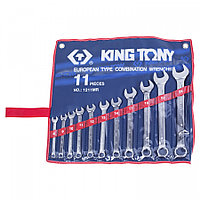 1211MR KING TONY Набор комбинированных ключей, 8-24 мм, 11 предметов KING TONY 1211MR