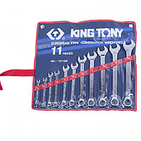 1211SR KING TONY Набор комбинированных ключей, 1/4"-15/16", 11 предметов KING TONY 1211SR