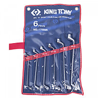 1706MR KING TONY Набор накидных ключей, 6-17 мм, 6 предметов KING TONY 1706MR