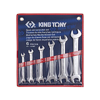 1106MR KING TONY Набор рожковых ключей, 8-23 мм, 6 предметов KING TONY 1106MR