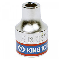 333006M KING TONY Головка торцевая стандартная двенадцатигранная 3/8", 6 мм KING TONY 333006M