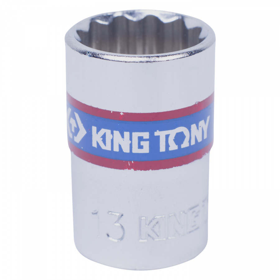 333013M KING TONY Головка торцевая стандартная двенадцатигранная 3/8", 13 мм KING TONY 333013M - фото 1 - id-p142621372