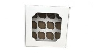 Коробка на 12 капкейков, маффинов 30*30*10 см,