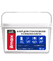 Клей для стеклообоев и стеклохолста ilmax ready nordfix 10 кг.