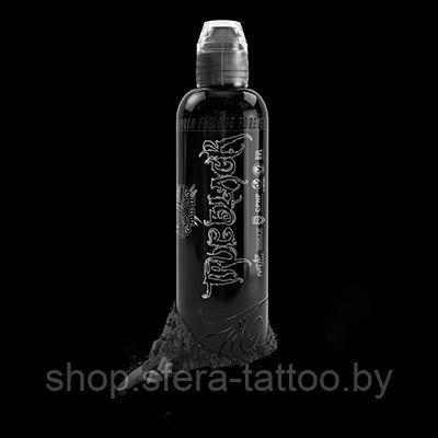 Краска World Famous Tattoo Ink -True Black (черная) 15мл (1/2 Oz) - фото 1 - id-p142639112