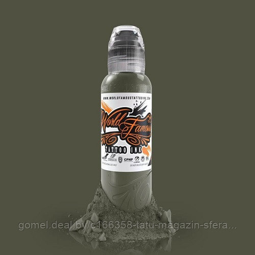 Краска World Famous Tattoo Ink — GORSKY’S ARMY WRATH 30мл (1 Oz)