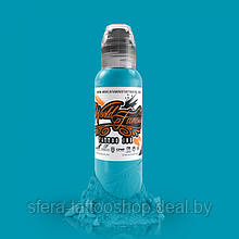 Краска World Famous Tattoo Ink — Algarve Aqua 30мл (1 Oz)