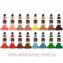 Краска World Famous Tattoo Ink —  «Oleg Shepelenko 16 Bottle Set» 1 oz