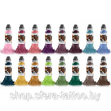 Краска World Famous Tattoo Ink —  «A.D. Pancho ProTeam Colorset 16» 1 oz