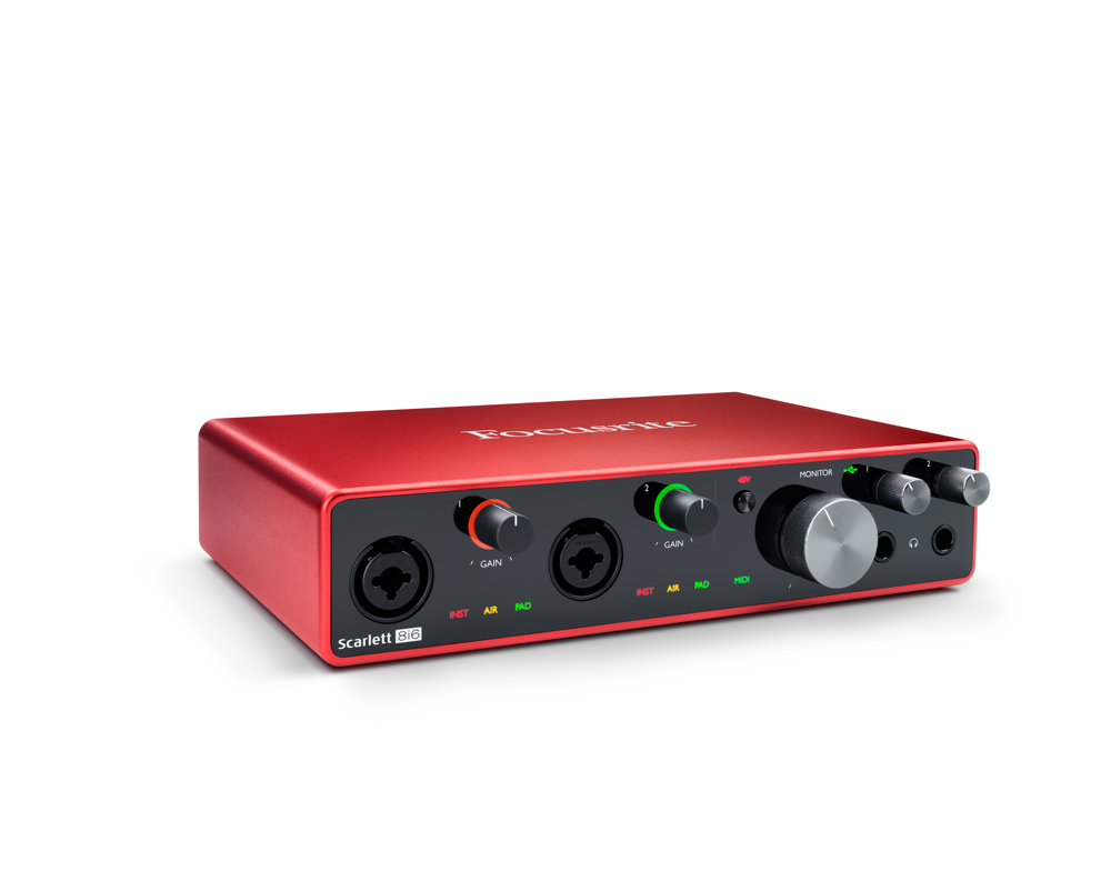 Аудио-интерфейс Focusrite Scarlett 8i6 3rd gen USB - фото 5 - id-p142641056