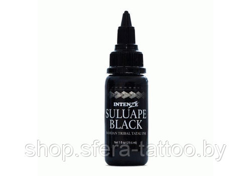 Краска Intenze SULUAPE Black Samoan Tribal Tatau Ink, 30 мл - фото 1 - id-p142639176