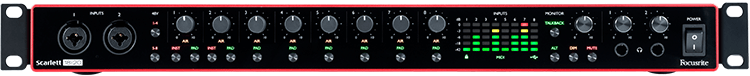 Аудио-интерфейс Focusrite Scarlett 18i20 3rd gen USB - фото 2 - id-p142641598