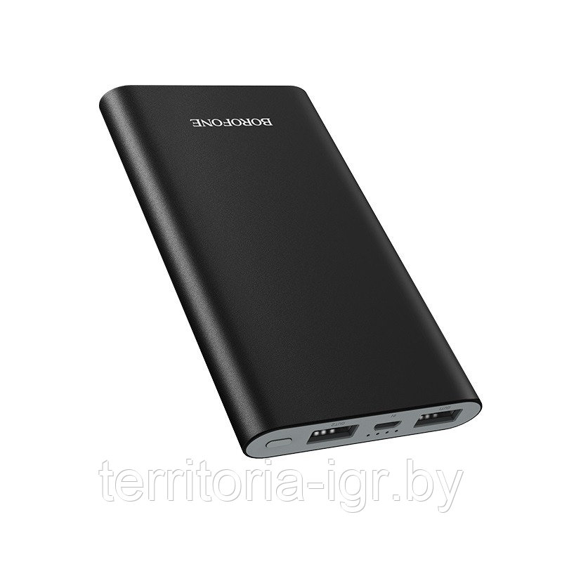 Внешний аккумулятор BT19 10000mAh 2А черный Borofone power bank - фото 3 - id-p142642097