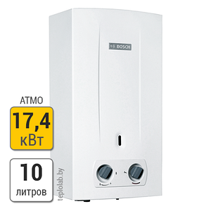 Газовый проточный водонагреватель Bosch Therm W10 KB