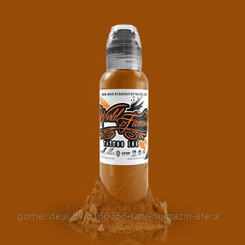 Краска World Famous Tattoo Ink — Caramel