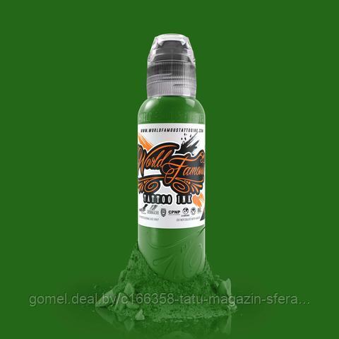 Краска World Famous Tattoo Ink — Everglades Green