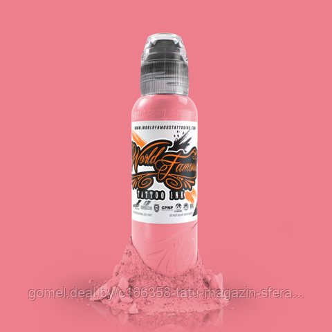 Краска World Famous Tattoo Ink — Flying Pig Pink