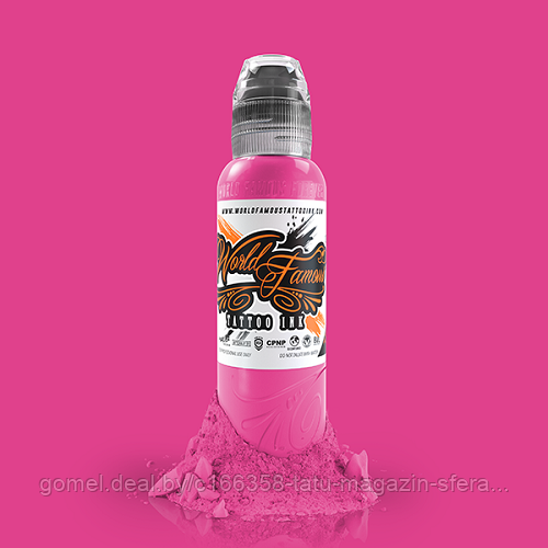 Краска World Famous Tattoo Ink — Strawberry