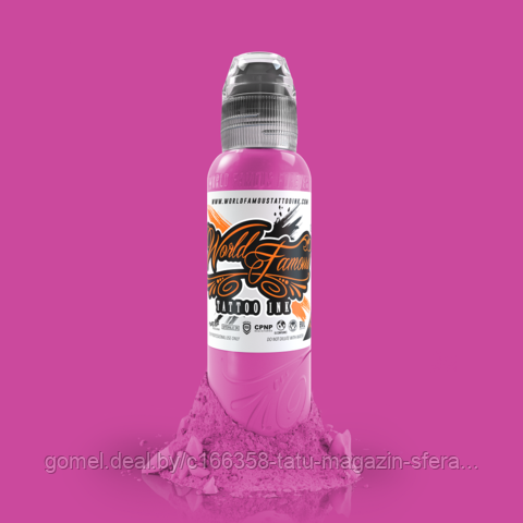 Краска World Famous Tattoo Ink — Paris Pink