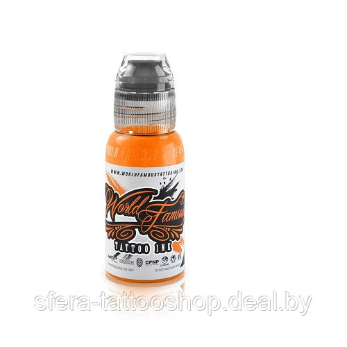 Краска World Famous Tattoo Ink Acropolis Orange - фото 2 - id-p142638420