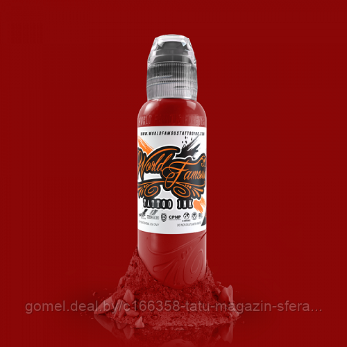 Краска World Famous Tattoo Ink — Master Mike Red