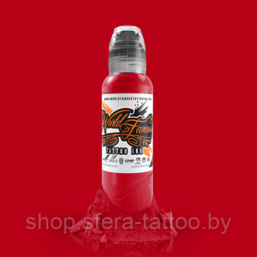 Краска World Famous Tattoo Ink Big Apple Red - фото 1 - id-p142638510