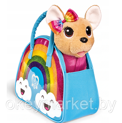 Мягкая игрушка Simba Chi-Chi love Собачка на радуге 5893438, фото 3