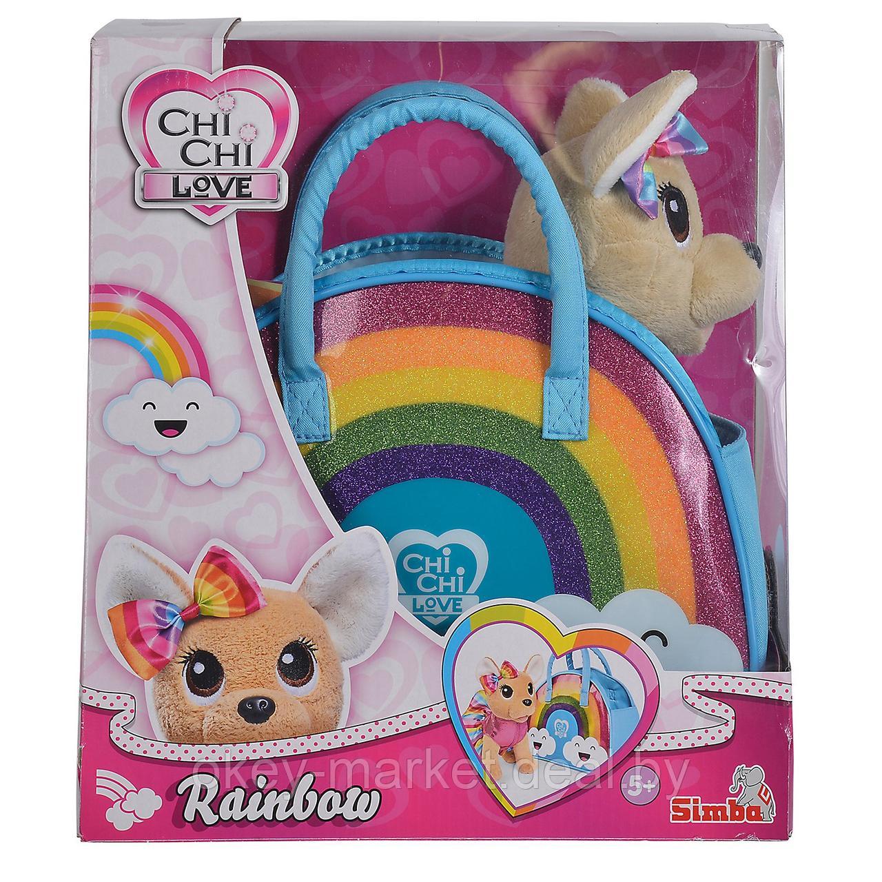 Мягкая игрушка Simba Chi-Chi love Собачка на радуге 5893438 - фото 6 - id-p142643423