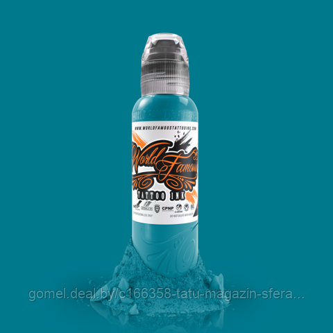 Краска World Famous Tattoo Ink -Big Ben Blue
