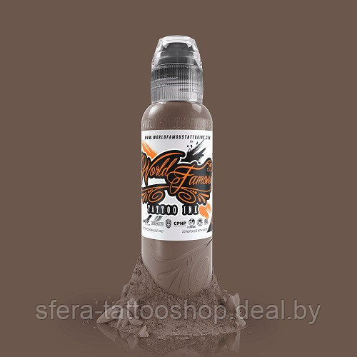 Краска World Famous Tattoo Ink Pancho Grey 30мл (1 Oz) - фото 1 - id-p142638669