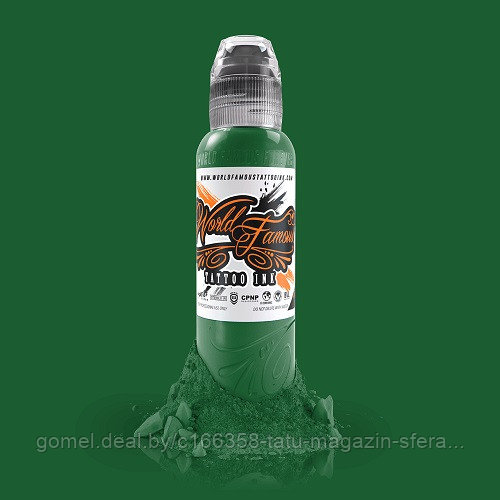 Краска World Famous Tattoo Ink — Ilya Fom Amazon Leaf 30мл (1 Oz)