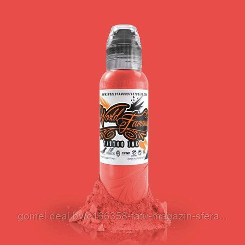 Краска World Famous Tattoo Ink — Master Mike Asian — Maximus Peach Blossom — 15мл (1/2 Oz)