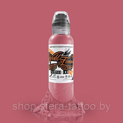 Краска World Famous Tattoo Ink Prince Albert Pink 15мл (1/2 Oz) - фото 1 - id-p142638709