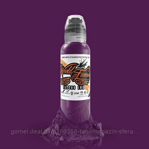 Краска World Famous Tattoo Ink — Tattoo Ink «Pancho Magenta» — 30мл (1 Oz)
