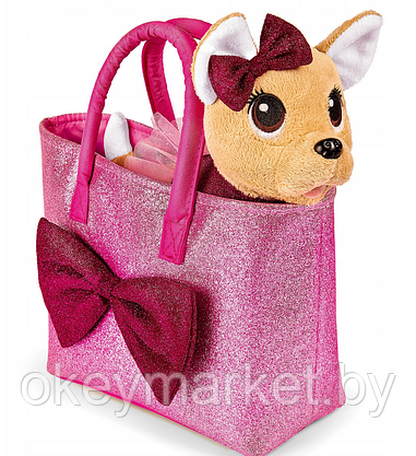 Мягкая игрушка Simba Chi-Chi love собачка с бантиком, фото 3