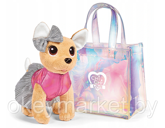 Мягкая игрушка Simba Chi-Chi love в прозрачной сумочке 5893432, фото 2